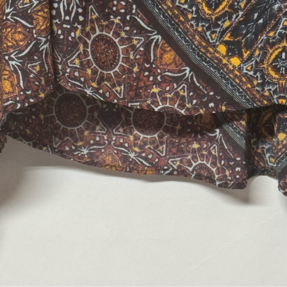 Free People Little Runaway Medallion Bohemian Print Women's Top‎ XS - Picture 5 of 10